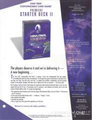 Sell Sheet Premiere Starter Deck II